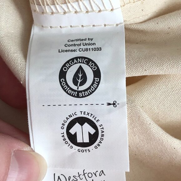 Fourth Element Canvas Drawstring Bag - Organic Cotton - NWT's - Picture 3 of 7